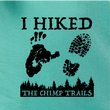 Load image into Gallery viewer, Project Chimps I Hiked the Trail Youth Tee - Seafoam