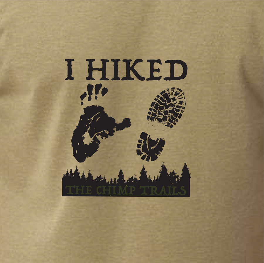 Project Chimps I Hiked the Trail Unisex Tee