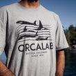 Load image into Gallery viewer, Orcalab Spectrogram Unisex Organic Cotton Tee