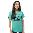 Load image into Gallery viewer, Project Chimps I Hiked the Trail Youth Tee - Seafoam