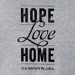 Load image into Gallery viewer, CSNW Chimp w/ Bamboo Heather Ash Unisex Tee