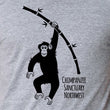 Load image into Gallery viewer, CSNW Chimp w/ Bamboo Heather Ash Unisex Tee