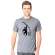 Load image into Gallery viewer, CSNW Chimp w/ Bamboo Heather Ash Unisex Tee