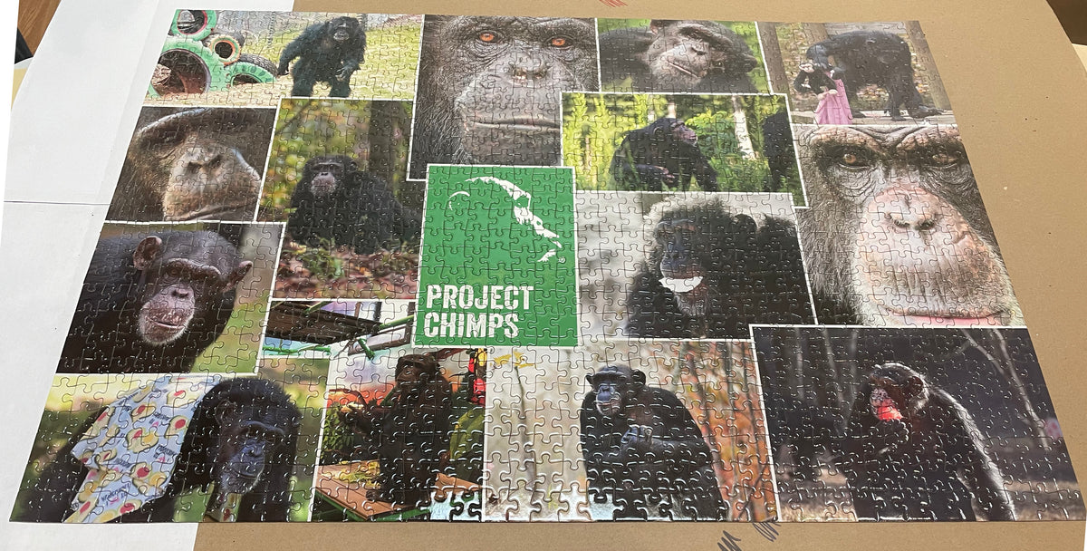 Project Chimps 1,000 Piece Puzzle EcoJoia