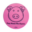 Load image into Gallery viewer, Pigs Make Me Happy 4" Decal