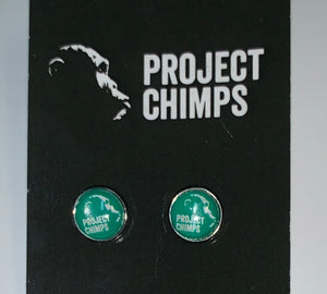 Project Chimps Logo Earrings