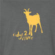 Load image into Gallery viewer, Ridge 2 River Logo Slate Grey Youth Tee