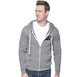 Load image into Gallery viewer, Project Chimps Logo Unisex Eco Tri Grey Fleece Zip Hoodie