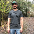 Load image into Gallery viewer, Project Chimps Logo Unisex Slate Grey Tee
