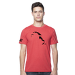 Load image into Gallery viewer, Project Chimps Logo Heather Tomato Unisex Tee