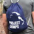 Load image into Gallery viewer, Project Chimps Cotton Drawstring Bag