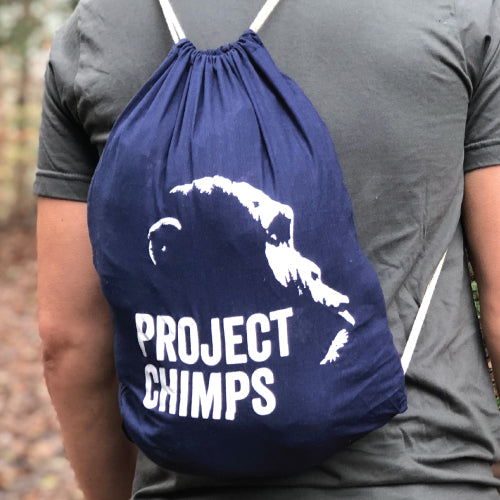 Project Chimps Cotton Drawstring Bag