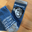 Load image into Gallery viewer, CSNW Burrito Socks Slate Blue
