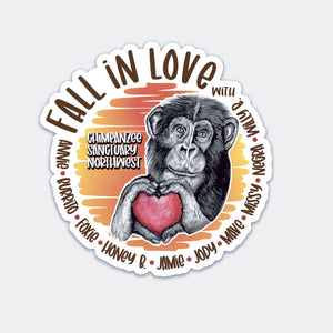 CSNW Fall In Love Decal