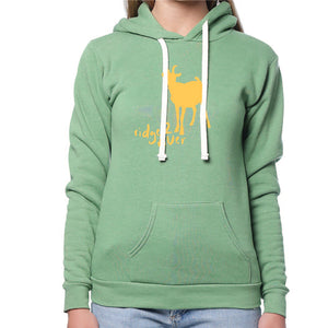 Ridge 2 River Logo Unisex Heather Kiwi Pullover Hoodie