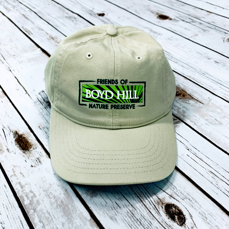 Friends of Boyd Hill Logo Khaki Dad Hat