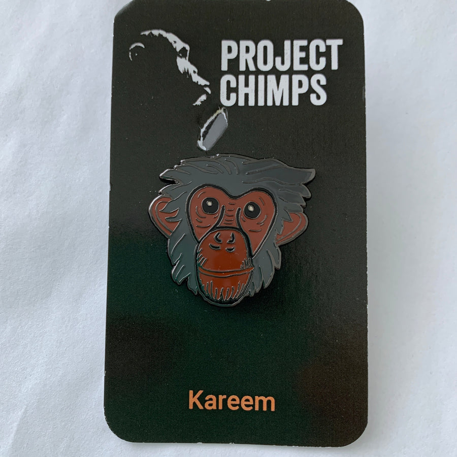 Project Chimps Kareem Pin