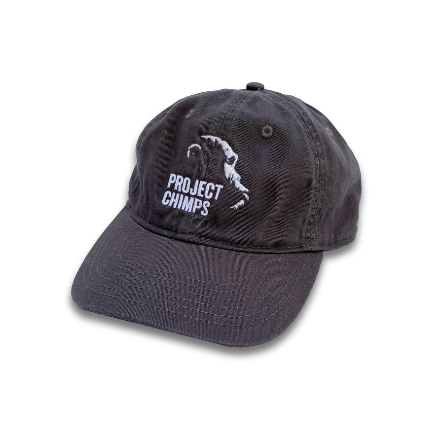 Project Chimps Logo Embroidered Hat - Grey