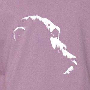 Project Chimps Logo Eggplant Youth Tee