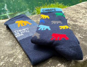 Project Chimps All Over Socks