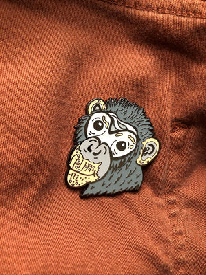 Project Chimps Gertrude Pin